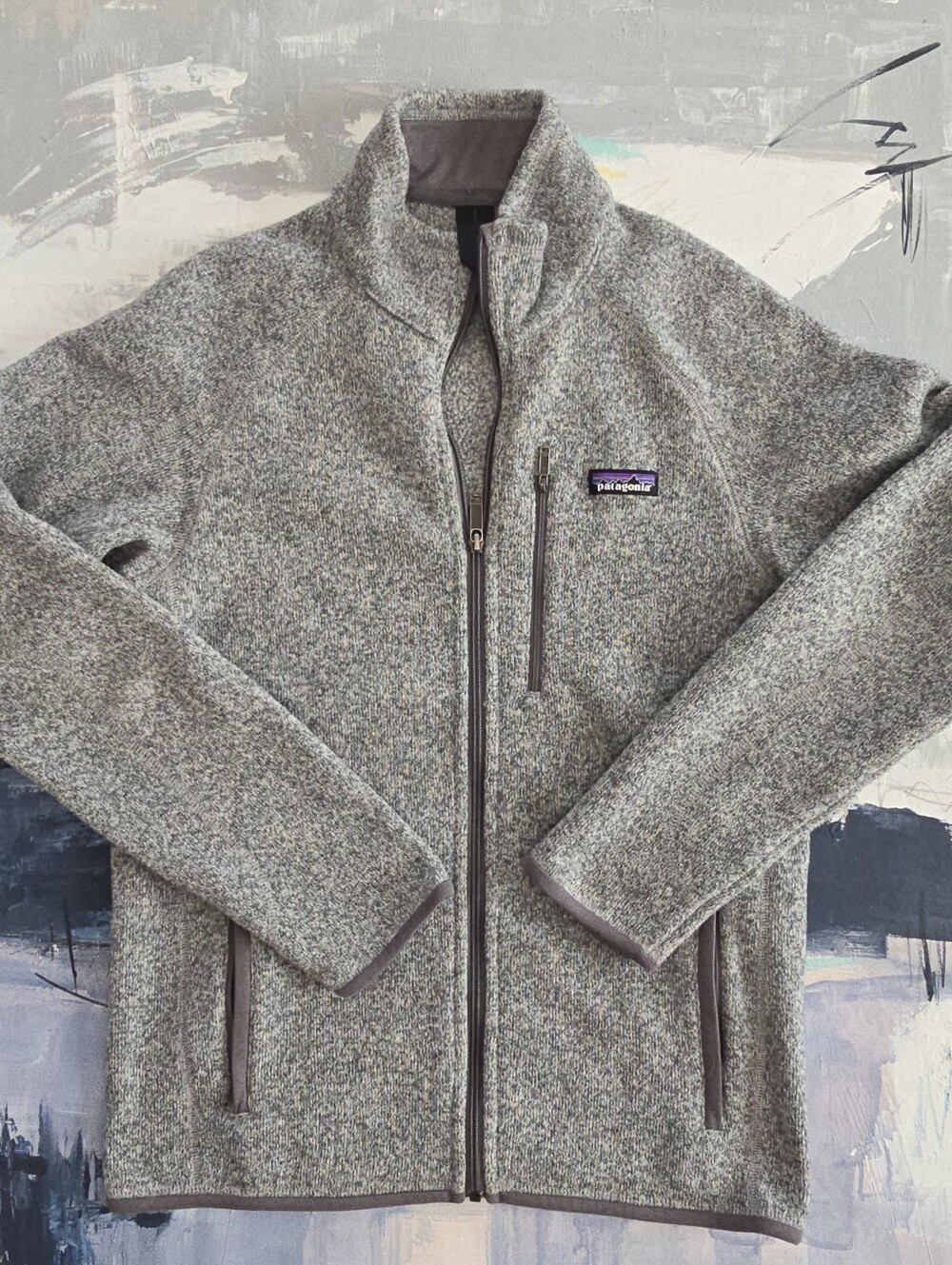 Patagonia Better Sweater Men's Size S Gray Full-Zip Fleece Jacket